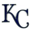 FANMATS 26599 Kansas City Royals 3D Color Metal Emblem, Diecut Team Logo Auto Emblem
