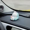 YGMONER Car Dashboard Rabbit Enjoying The Sun Ornaments Cute Car Interior Decor Accessories Room Decorative Desktop Decorations (Rabbit)