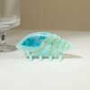 Sea Conch Hair Clip,Acetate Claw Clips,Hair Clips for Women,Green