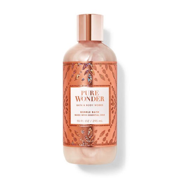 Bath & Body Works Pure Wonder Bubble Bath with Shea and Cocoa Butter 10 fl oz / 295 mL (Pure Wonder)