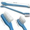 URMYONLY Dog Toothbrush, Finger Toothbrushes, 360 Degree Toothbrush, Triple Head Dog Toothbrushes, Double Head Toothbrush,Cleaning Brushes for Dog Cat Oral Dental Health 9Pack