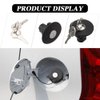 Gas Cap Fuel Tank Cap, Locking Fuel Tank Gas Cap, Car Locking Fuel Cap Cover 8U5Z-9C268-B, Gas Cap Lock and Keys for Ford Edge Escape Expedition Lincoln MKS MKT Mercury Mountaineer