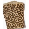 100 Leopard Print Paper Bags 6x9 Inches Flat Merchandise Bags