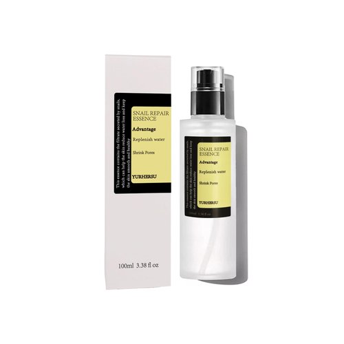 Advanced Snail Mucin 96% Power Repairing Essence, Snail Mucin Serum, Hydrating Serum For Face With Snail Secretion Filtrate For Dull And Damaged Skin, Anti-Aging & Discoloration Correcting 100 ML
