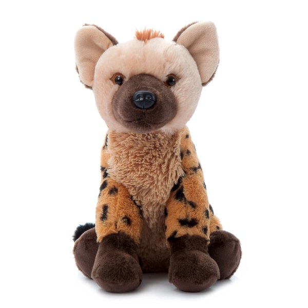 The Petting Zoo Hyena Stuffed Animal, Gifts for Kids, Wild Onez Zoo Animals, Hyena Plush Toy 12 inches