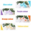 GAFATORY 4PCS Flower Hair Clips Cute Flower Claw Clips for Women Non-Slip Hawaiian Flower Hair Clips for Thick Hair Hibiscus Hair Clip Plumeria Hair Clip Strong Hold Beach Essentials Hair Accessories