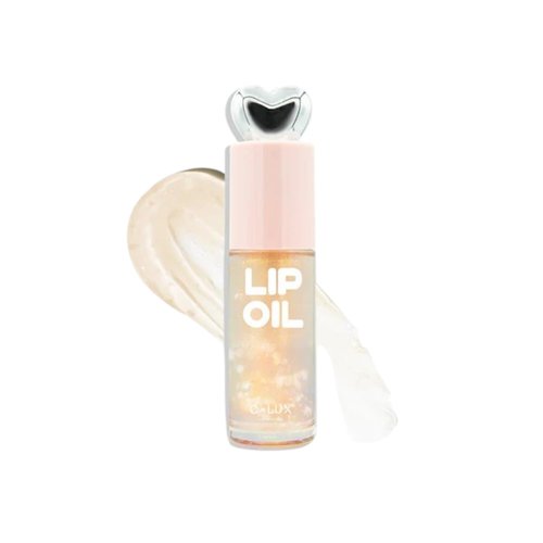 C-LUX Lip Oil Heart – Pixie | Hydrating Lip Oil | Shimmery Glossy Finish | Lightweight Formula | Cruelty-Free & Paraben-Free | 10ml
