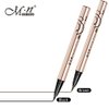 MENOW Long Lasting Waterproof Liquid Eyeliner Pencil, Soft Brush Tip with Quick Dry Formula, Sweat Resistant and Smudge Proof Private Label Straight Liner Pen, Black