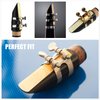 SUEWIO 10 Pack Bb Clarinet Reeds with Plastic Box, Strength 3.5 Reeds for Clarinet, Thinner Reed Tip & Unfiled Cut, Traditional Reeds for Clarinet Experienced Players
