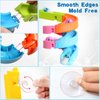Bath Toys for Kids Ages 2-4-8 Mold Free Toddler Bath Toys 38 PCS Bathtub Shower Toys DIY Water Slippery Slide Birthday Gift for 2 3 4 5 6 7 8 Year Old Boys Girls