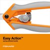Fiskars RazorEdge Micro-Tip Easy Action Scissors - 6" - Stainless Steel Fabric Scissors - Arts and Crafts - Orange