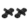 bnafes Aquarium Fish Tank Breeding Separator Glass Suction Cup Divider Sheet Holder Clip 12Pcs Black