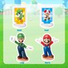 Epoch Games Super Mario Piranha Plant Escape! - Tabletop Action Game for Ages 4+ with 2 Collectible Super Mario Action Figures