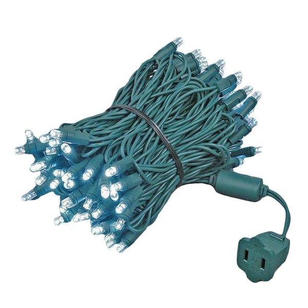 Novelty Lights 34FT 100 LED Christmas String Lights, Tree Lights Indoor Outdoor Commercial Grade LED Mini Light Set With 40,000 Hours Rating, Christmas Lights Christmas Tree Lights (Pure White)