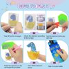 Aolieh Decorate Your Own Water Bottle Kits for Boys Ages 3-13, DIY Dinosaurs Kit Painting Crafts Stickers Kids Water Bottle, Fun Arts and Crafts for kids Ages 6-8-12 Birthday Christmas Gifts