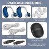 Digital Hearing Amplifier Pair - Rechargeable -Operated BTE Personal Sound Assist Device with 2 Modes, Volume Control & Noise Cancelling, Behind-The-Ear Aids for Adults and Seniors