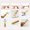 AnHua Beauty Massage 24K Golden Anti-Aging Pulse Skin Care Gold Facial Roller Massage