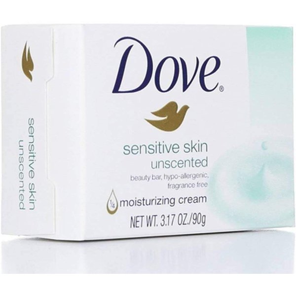 Dove Bar Soap for Sensitive Skin 3.17 oz (Pack of 3)