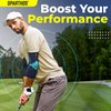 Sparthos Elbow Compression Sleeves (Pair) – Tendonitis Golfer's Tennis Elbow Brace Support for Men and Women – Protect in Sports Golf Bowling Baseball Volleyball Gym Workout Weightlifting (Blue-L)