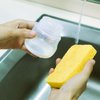 Chuangdi 12 Pieces Cleaning Scrubbing Sponge, Kitchen Cellulose Dish Sponge for Removing Hard Dirt, Oil, Non-Scratch on Windows Non-Stick Pan, Color Random (1.5 cm in Thickness)