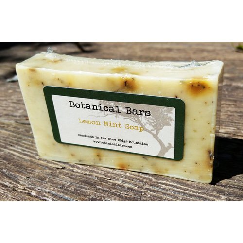Botanical Bars Handmade Lemon Mint Soap Bar - Lemon Mint Soap