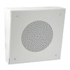 Lowell DSL-805-72 8-Inch Dual Cone Speaker with 25/70V Transformer, Grille, Enclosure; 25V/70V Dual Voltage Transformer with Taps at 0.25, 0.5, 1, 2, 5W; Steel Enclosure and Grille