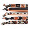 Littlearth womens NCAA Oregon State Beavers Knotted Hair Tie Set, Team Color, Set of 5