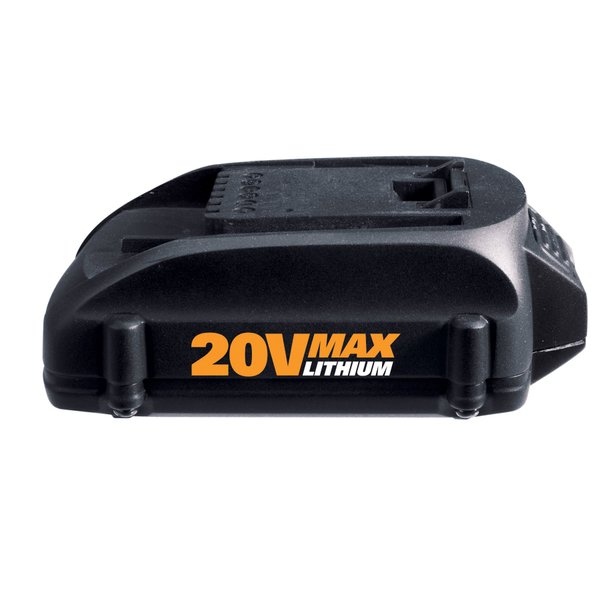 Worx 20-Volt, 2.0 Amp Hour MaxLithium Battery – PowerShare Battery Platform and Replacement Battery – WA3525