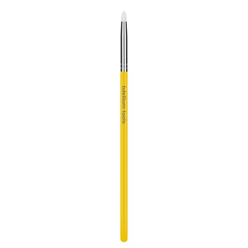 Bdellium Tools Professional Makeup Brush - Studio Series 718 Tiny Pencil - With Soft Synthetic Fibers, For Detailed Application around Eyes (Yellow, 1pc)