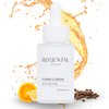 Rosental Organics Vitamin C Serum with Caffeine (30ml) - Hydrating Facial Serum - Against dark pigment spots and acne scars - Wrinkles - Brightening facial care - Natural Cosmetics - Made in Germany