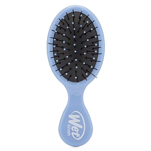 Wet Brush Detangling Brush, Mini Detangler Brush (Sky) - Wet & Dry Tangle-Free Hair Brush for Women & Men - No Tangle Soft & Flexible Bristles for Straight, Curly, & Thick Hair