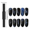 DANNEASY 16pcs Cat Eye Magnet for Nails Acrylic Magnetic Gel Nail Polish Stronger Nail Magnets Wand Double-Head Magnet Board Nail Polish Magnet Pen Nail Design Tools Nail Art Accessories