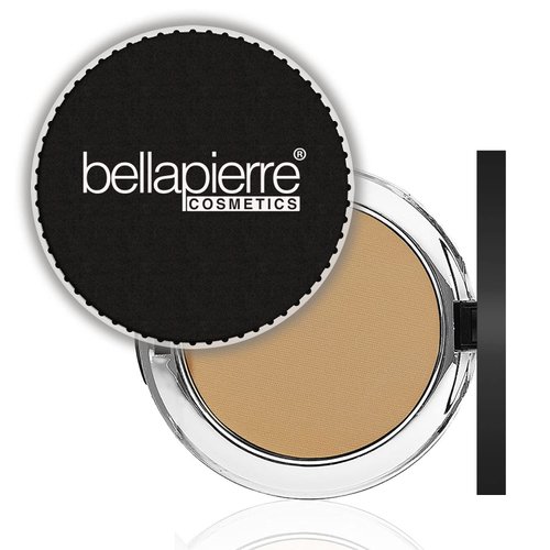 bellapierre Compact Mineral Foundation SPF 15 | Vegan & Cruelty Free | Full Coverage | Hypoallergenic & Safe for All Skin Types | Oil & Talc Free - 0.35 Oz - Maple