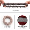 NiAMAi Sports Hair Thick Hair Ties for Women and Girls-Hair Elastic Seamless Soft Hair Ties Hair Accessories With All Day Hold- No Damage No Crease Not Slip Hair Band 12PCS