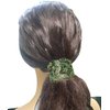 Set of 2 Crystal Butterfly Hair Holder Barrettes Ponytail Hair Barrettes for Women Girls YY86900-4-2sBlueGreen