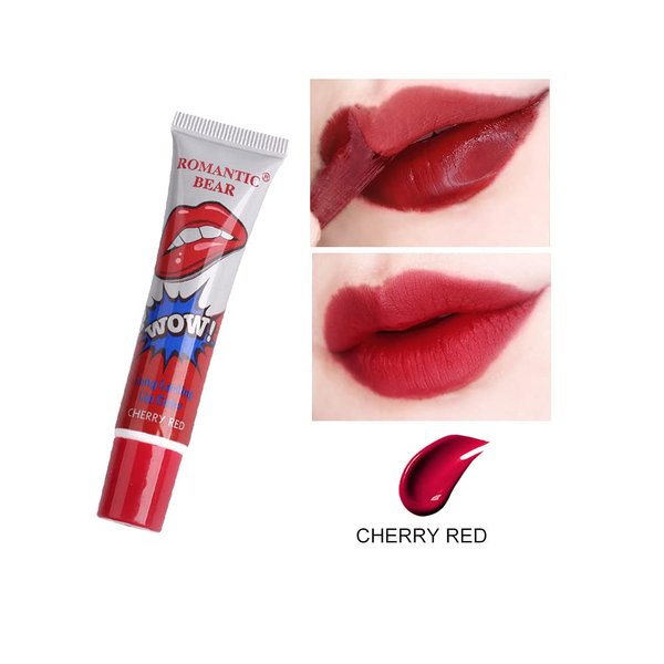 Uxsiya Hydrating Lipstick, Lip Tint Pack Lipstick Long-lasting Moisturizing Lip Gloss Cosmetic Makeup Instantly Sexy Lips Lip Gloss(Cherry red)