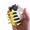Bee Hair Clips,Cellulose Acetate Hair Clips,Big Claw Clips for Girl,Hair Accessories