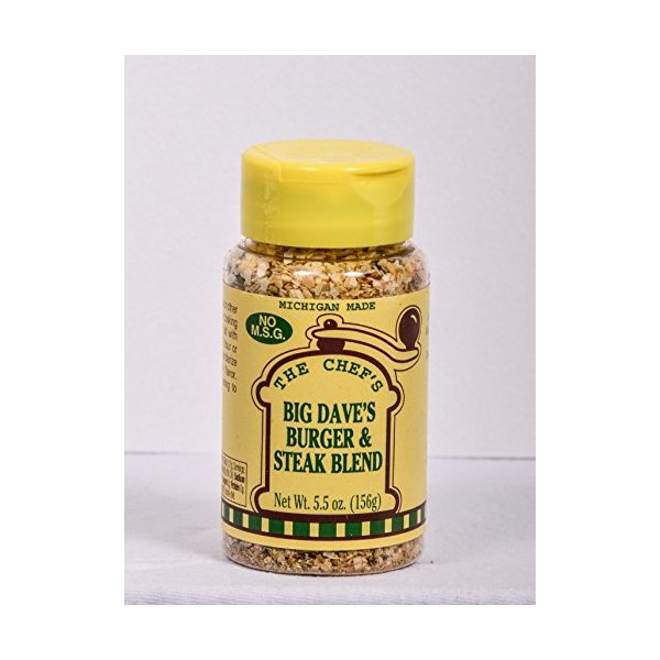 Big Dave's Burger & Steak Blend-5.5 oz- Small Bottle