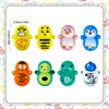 XIPEGPA 150 PCS Mini Tumbler Toys Mini Animal Toy Party Favors for Boys Girls for Classroom Rewards Goodie Bag Filler Treasure Box Gifts Birthday Party Favors