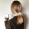 Lolalet Scrunchies for Women, Satin Hair Scrunchies Softer Than Silk Hair Ties for Hair Sleep, Big Scrunchy Ponytail Holder with Elastic Hair Bands for Girls Thick Thin Curly Hair -6 Pack, Style A