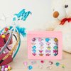 WATINC 24Pcs Adjustable Princess Pretend Jewelry Rings, Girl’s Jewelry Dress Up Play Toys, Rhinestone Gift Set in Box for Little Girls, No Duplication Diamond Ring for Children, Party Favors for Kids
