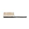 Ibiza Hair Professional Detangling Brush with Wooden Pins (Pearl MP7) Stimulate Scalp & Reduce Drying Time, Biodegradable Materials, For All Hair Types
