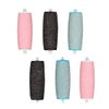6 Pcs Extra Coarse Pedicure Rollers Replacement Rollers Heads Diamond Wet Dry Compatible for Velvet Smooth Pedi Perfect Electronic Foot File