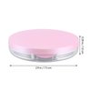 Powder Puff 2pcs Loose Powder Containers with Elasticated Net Sifter, Mirror and Puff 5g Loose Powder Compact Case Case for DIY Makeup and Travel () Cushion Foundation