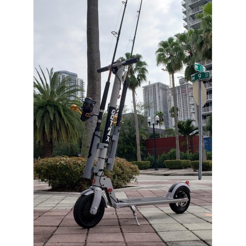 Riveted Rod Holder | Gray | Gimbal Pin for Nets, Gaffs, and Offshore Fishing Rods