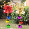 100pcs Jingle Bells, Marrywindix 1 Inch Craft Bells Bulk DIY Bells for Christmas, Party, Festival Decoration and Home Decoration