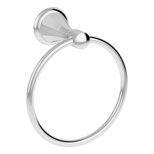 Symmons 453TR Canterbury Wall-Mounted Towel Ring in Polished Chrome