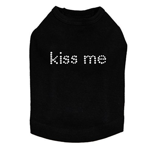 Kiss Me Dog Shirt 4XL Black
