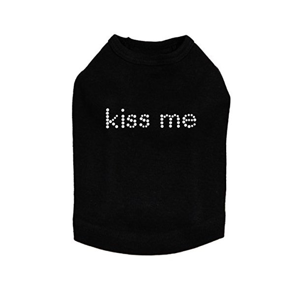 Kiss Me Dog Shirt 4XL Black