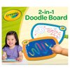 Crayola 2-in-1 Doodle Board, Toddler Drawing Board, Kids Drawing Tablet, Travel Activity, Toddler Learning Toy, Holiday Gift for Toddlers, 3+